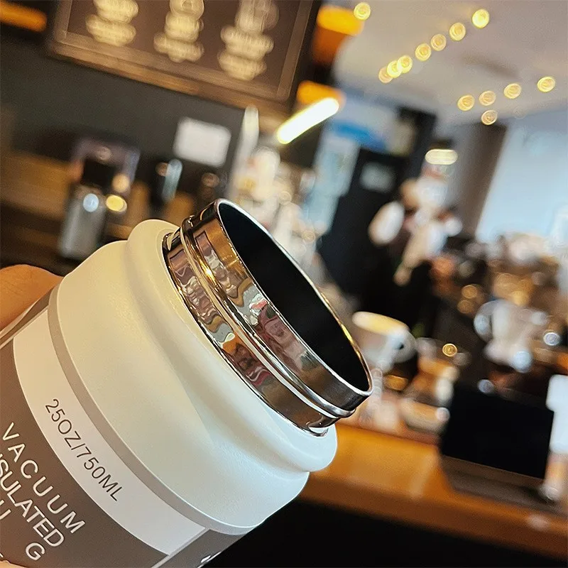 750ML Stainless Steel Thermal Large Capacity Thermos Portable Cup Insulated Water Kettle Bottle Vacuum Flask Travel Cup Mug