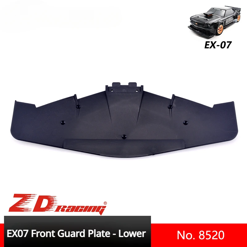 ZD Racing-placa protectora inferior para coche teledirigido EX07 1/7, pieza para vehículo teledirigido, plano, grande, anticolisión, 8520