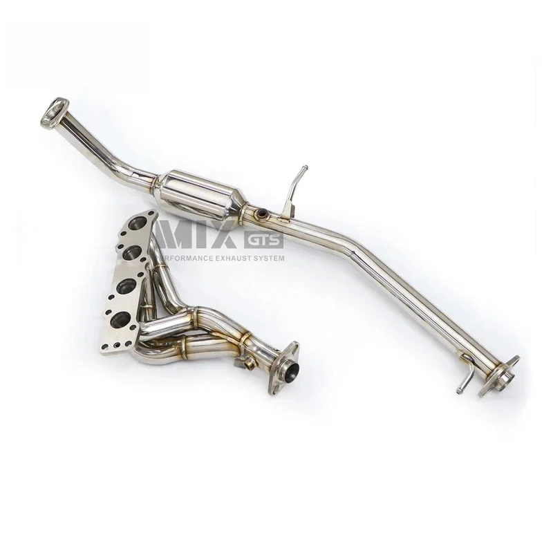 Suitable for Suzuki Jimny 2007-2021 high quality polished stainless steel 304 high flow pipe, improve exhaust performance