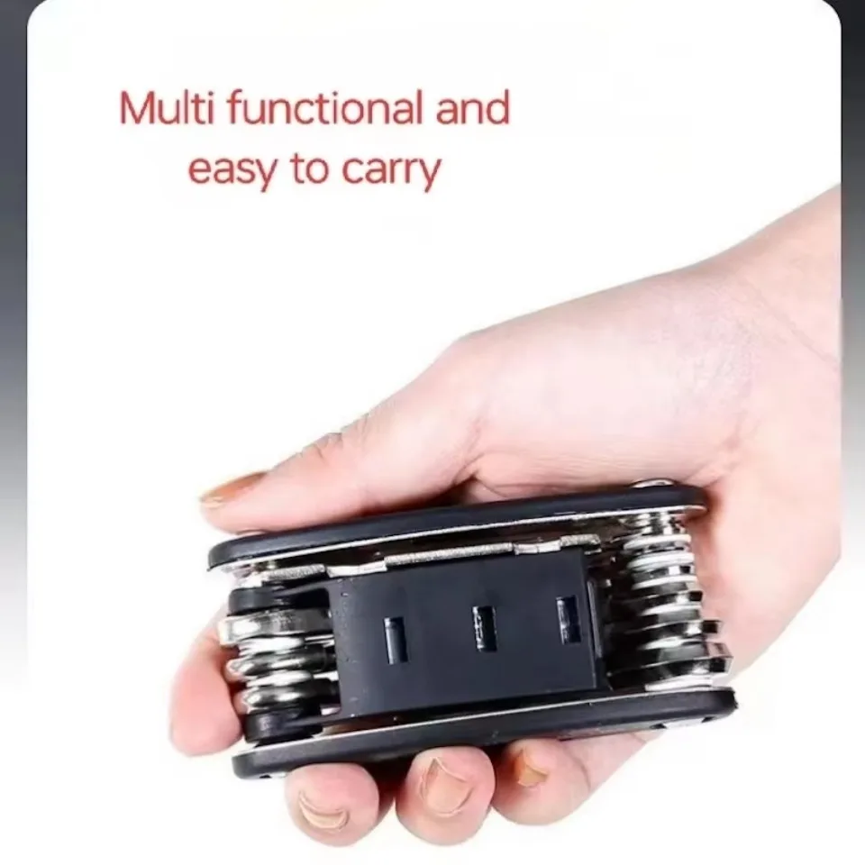 16 in 1 Multi Functional Portable Screw Tool Set for Motorcycle accessories Bike Furniture Maintenance Tools Hexagon Wrench Set