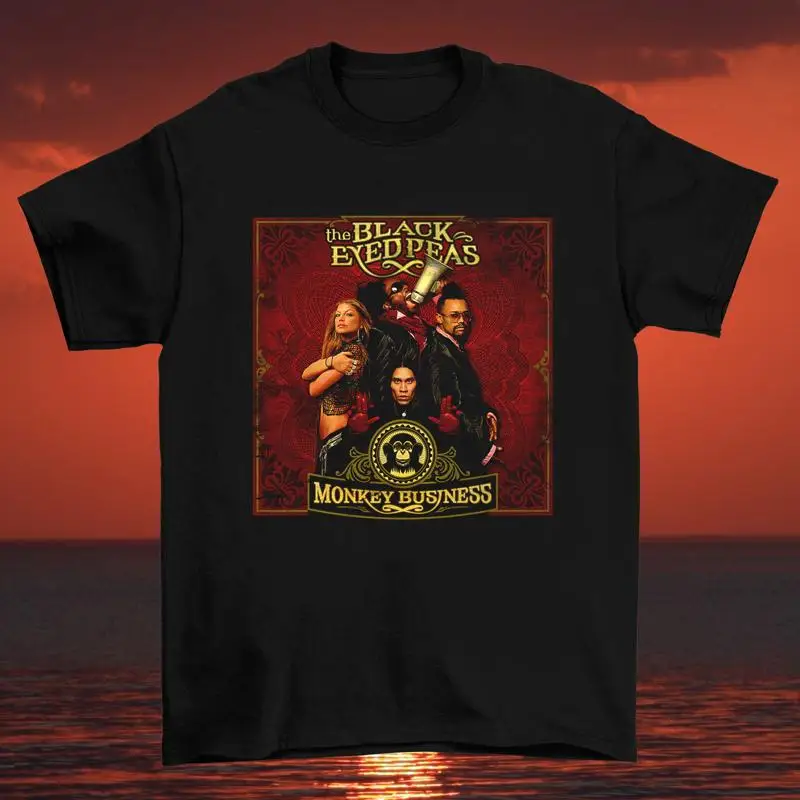 The Black Eyed Peas Monkey Business Cotton T Shirt Full Size S 5Xl Tt954