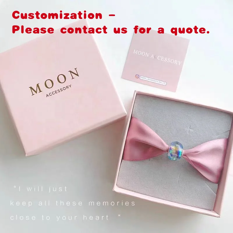 custom.Chuanghua Printed Jewelry Necklace Earrings Box Custom Packaging Luxury Leather Light Jewelry Box