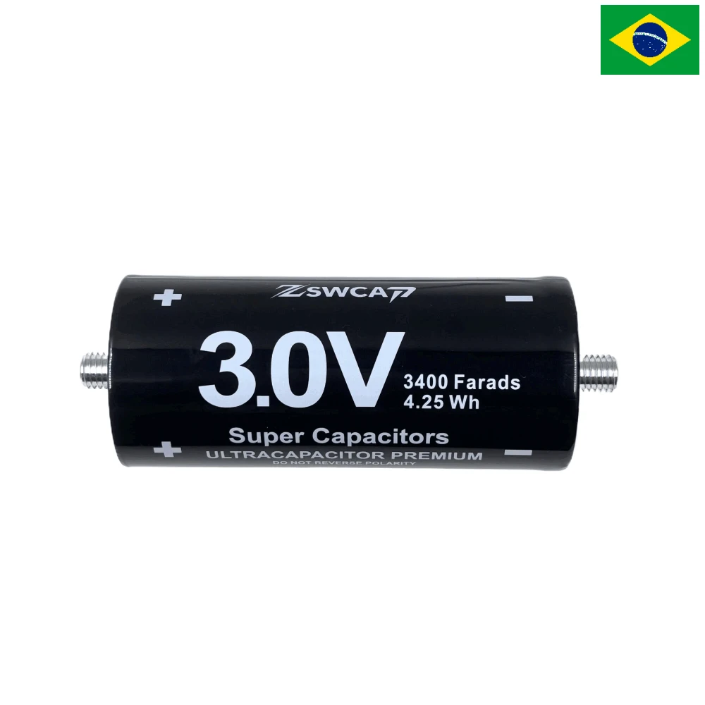 3 فولت 3400F مكثف فائق فاراد مكثف فائق البنك جديد نظام تخزين الطاقة الهجين 2.7 فولت 3000F للمكونات الإلكترونية