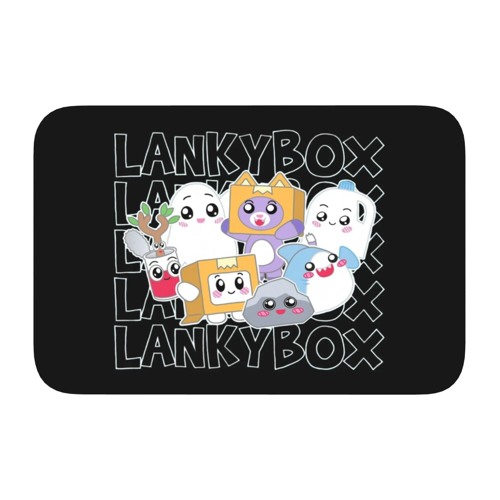 Custom Game Lanky Box Fashion Anime Cartoon  Front Door Mat Anti-Slip Indoor Absorbent  Doormat Living Room  Entrance Rug Carpet