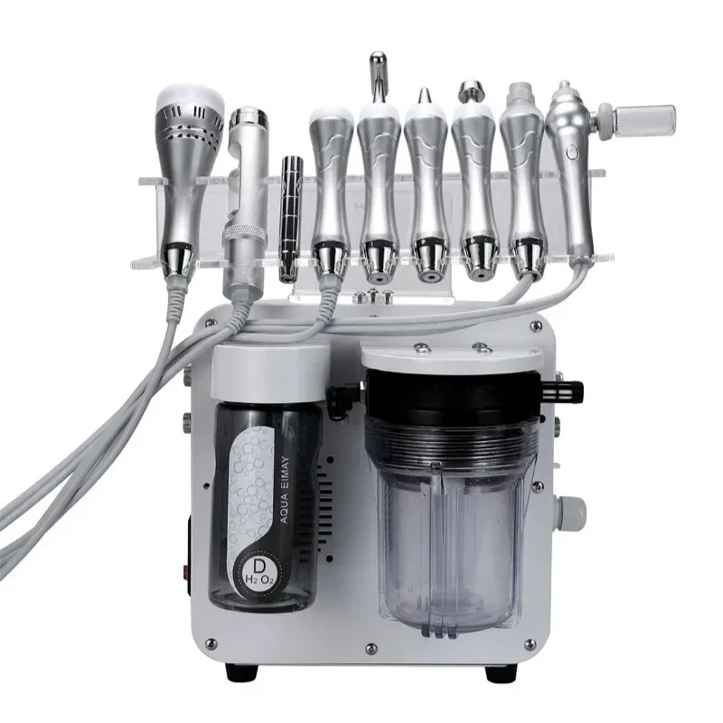 9 in 1 Multi-functional Facial Deep Cleansing Hydro Skin Rejuvenation Rf Face Lift Equipment