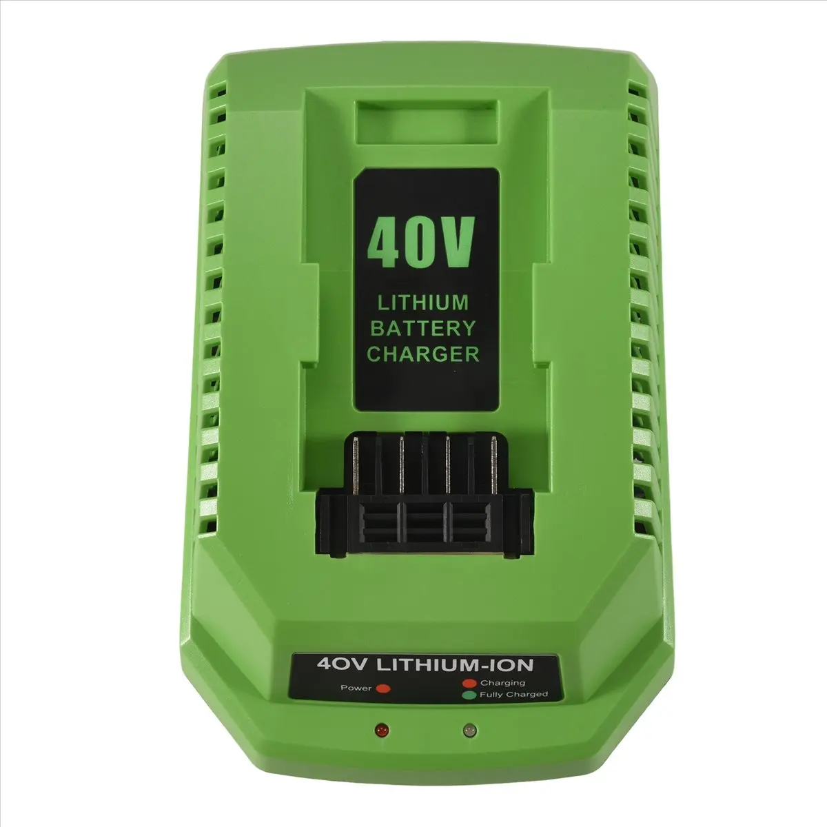 570~Flash40V Lithium Battery Charger for GreenWorks 29482 G-MAX 40V Li-Ion Battery 29472 29482 29652 G40825 EU Plug