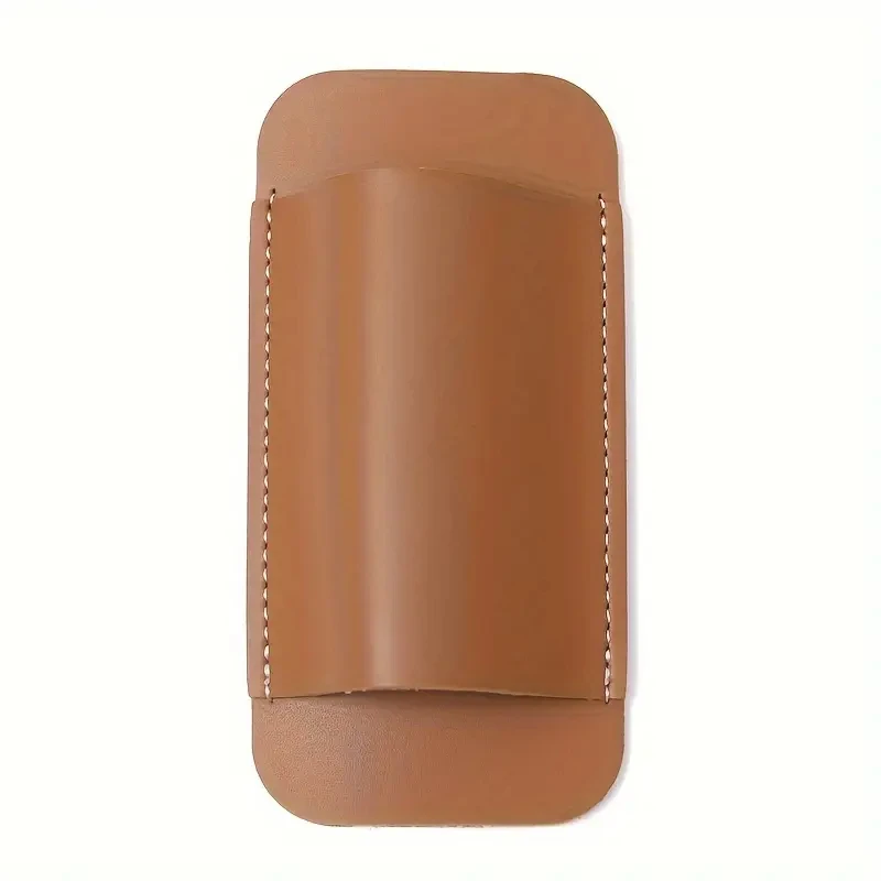 Folding Knife Sheath, Outdoor Waist Hanging Knife Pouch, 5-Inch Portable Leather Case for Knife Storage & Protection image 3