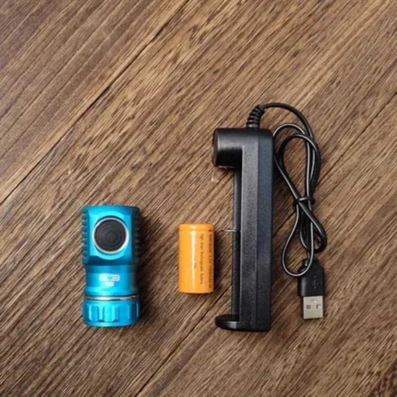 

Flashlight E3S Three Lights Small Steel Bulb 20350 Lithium Battery Rechargeable Strong Light 3000 Lumens