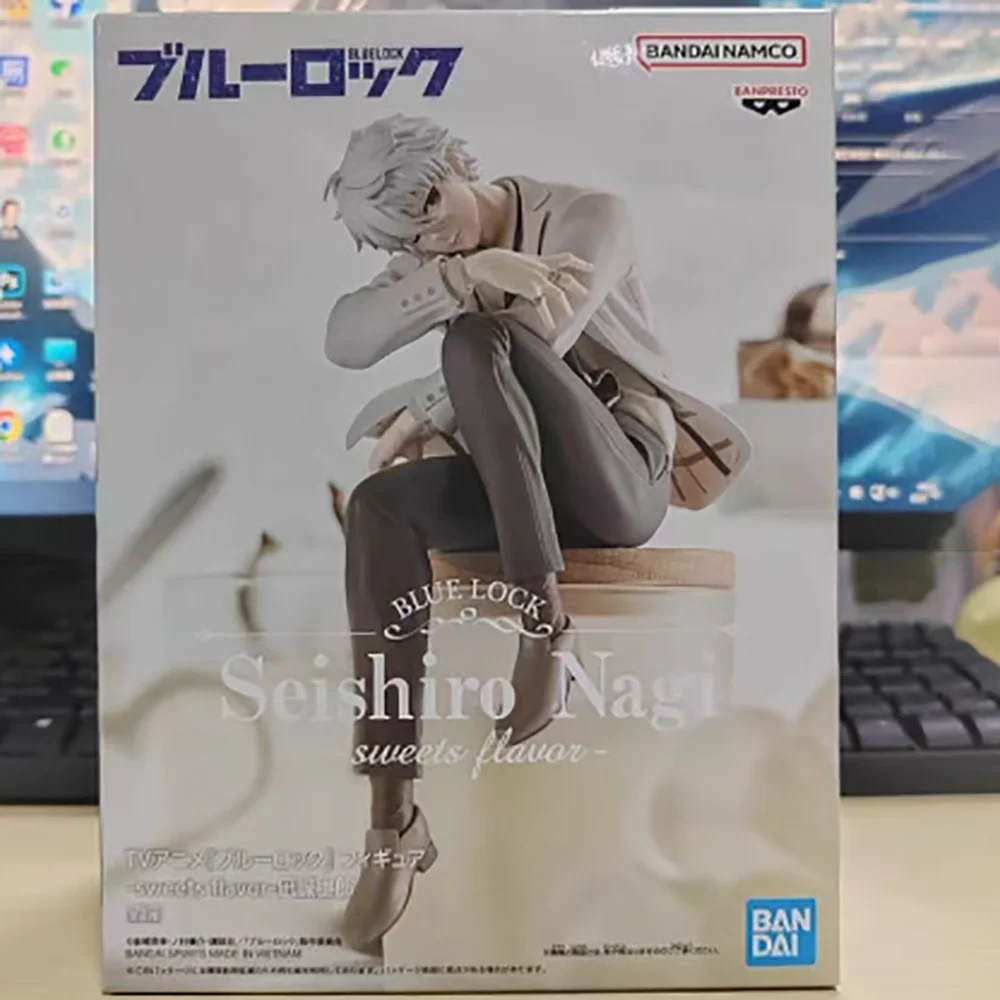 

100%Original in Stock Bandai Spirits Banpresto Blue Lock Nagi Seishirou Sweets Flavor Anime Figure Model Decoration Toy Gift