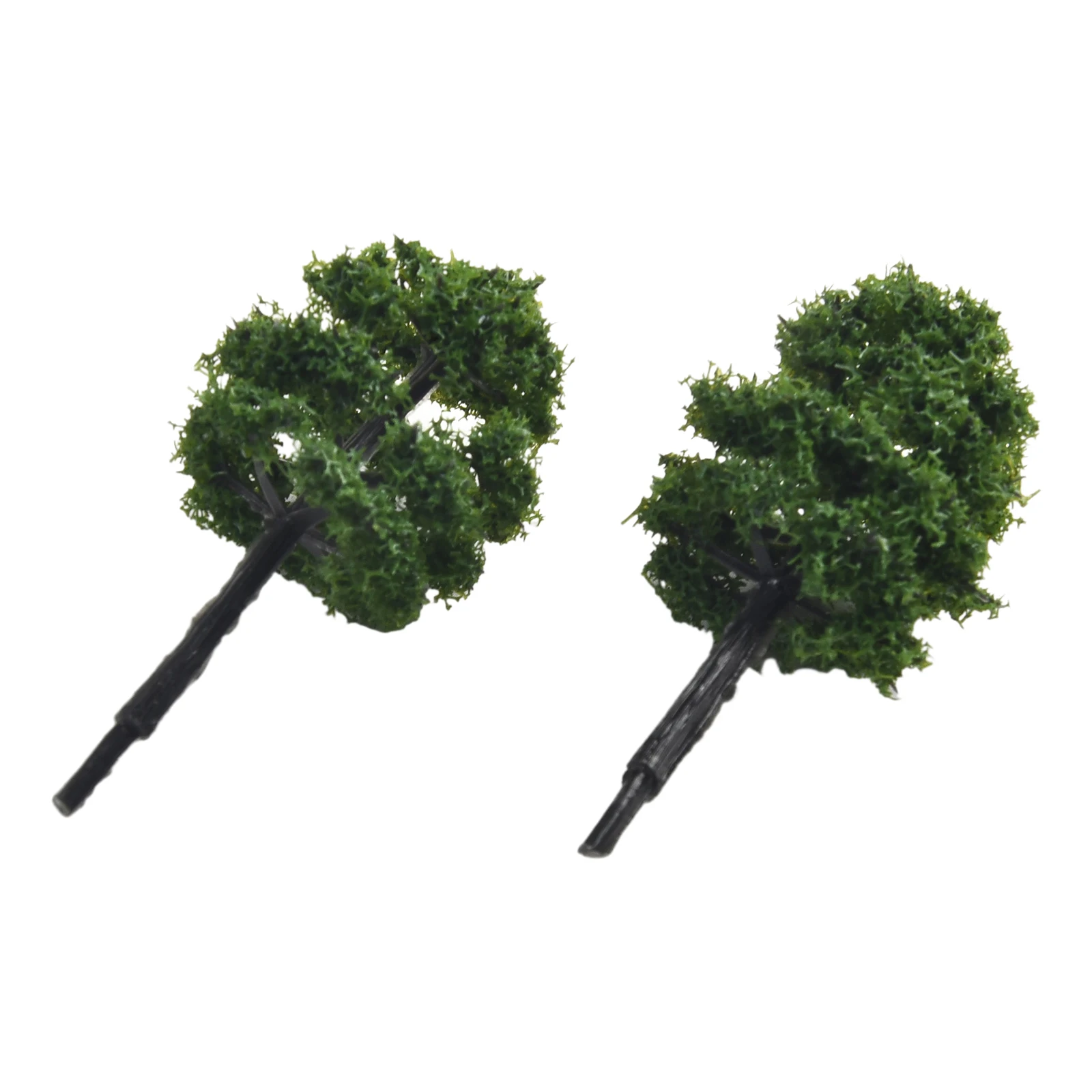 10pcs 5cm Plastic Model Trees Train Railroad Layout Decoration Artificial Miniature Tree Scenery Building Landscape Accessories