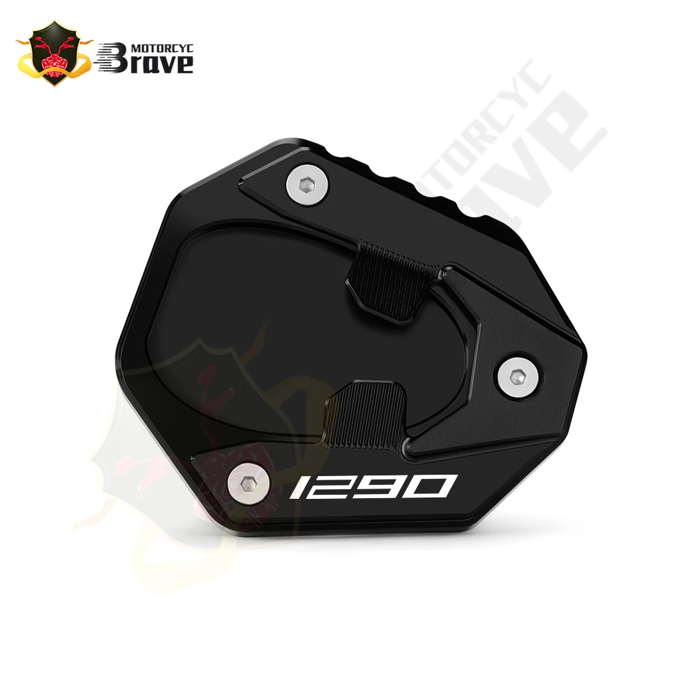 Voor 1290 Super Duke GT 2022-2025 Motorfiets Accessoires CNC Kickstand Voet Zijstandaard Extension Pad Ondersteuning Plaat