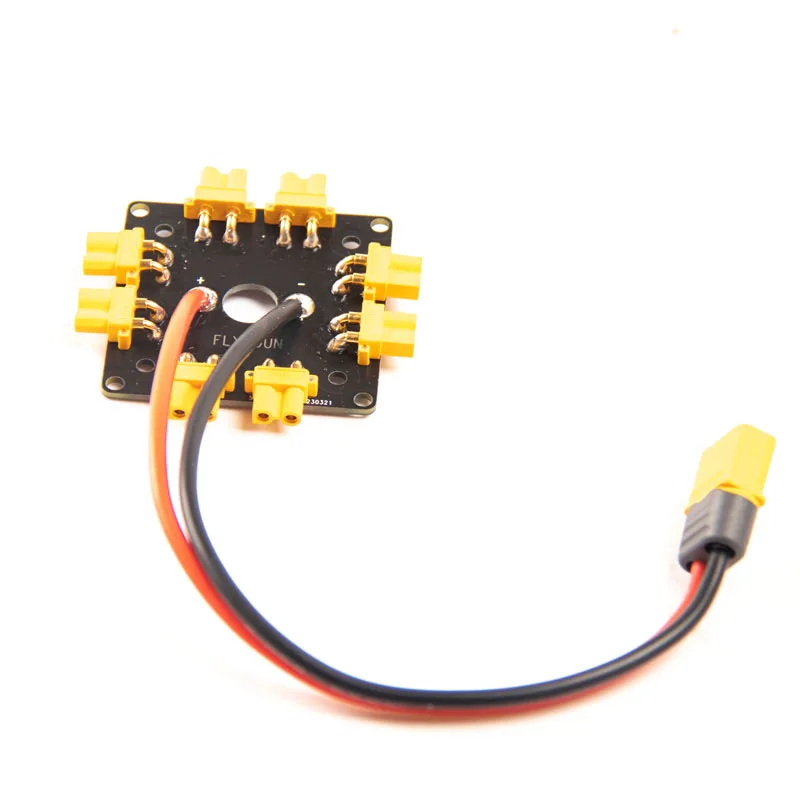 XT30 XT60 XT90PW PCB high current distribution board multi axis distribution board UAV power supply parallel connection