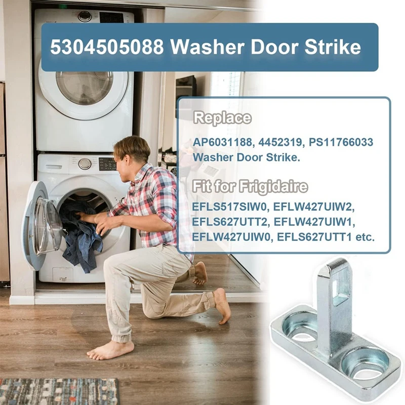 F-3C 5304505088   Greve da porta da arruela para trava da porta da arruela Frigidaire e Electrolux substituir AP 6031188 4452319   PS 11766033