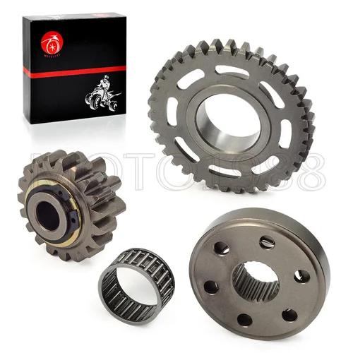 Imagen 2 del producto Embrague de arranque y engranaje reductor impulsado para Honda CRF 450X 2005-2016 TRX 450ER 2006-2014