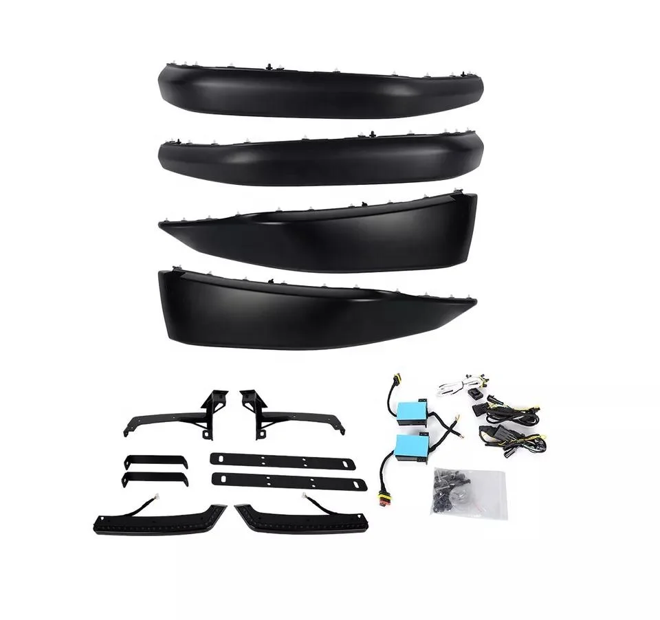 

Высокие расклешенные крылья с дневными ходовыми огнями для Jeep Wranger JL