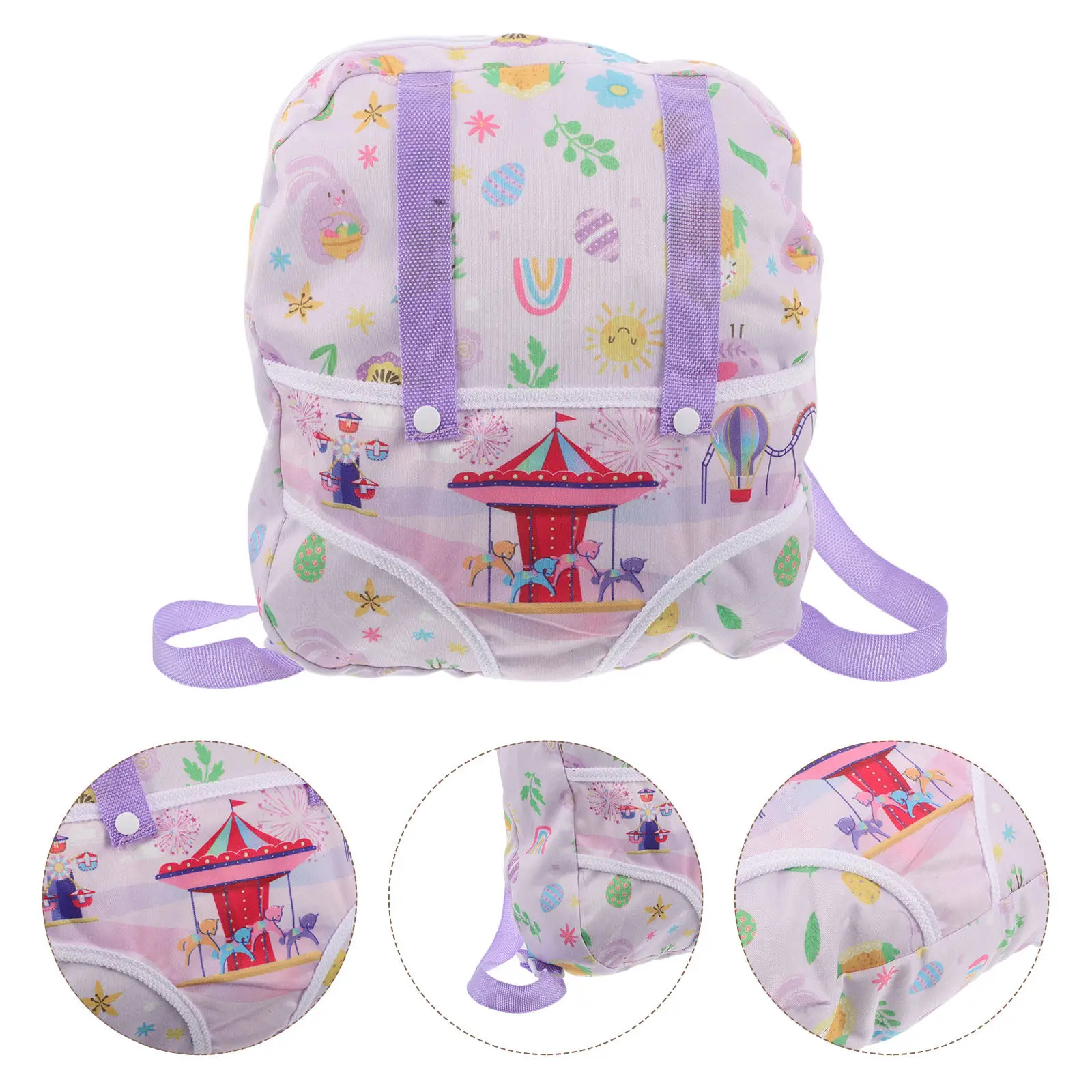 

Детский рюкзак с регулируемыми лямками, легкий, для хранения мелочей, мини-органайзер для аксессуаров, для переноски малышей, милый декор для кукольного домика, для школы