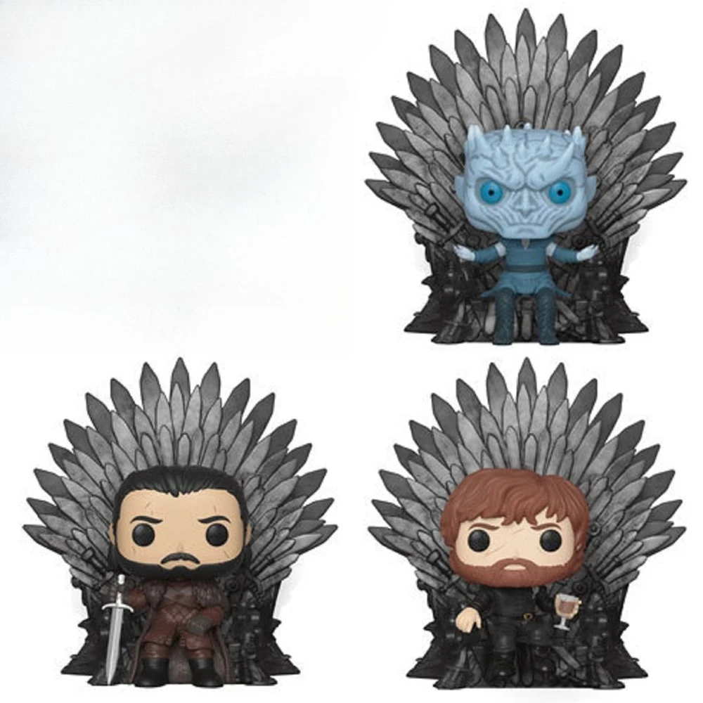 Coleção de Modelos de Brinquedos: Hermione, Night King, Bran, Tyrion Lannister, Eleven, Shazam, Arya Stark, BabyGroot