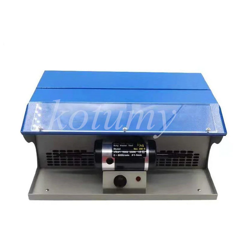 Polishing Machine With Dust Collector Mini Grinding Motor Jewelry Polisher DM-5 Dust-Absorbing Bench Grinder