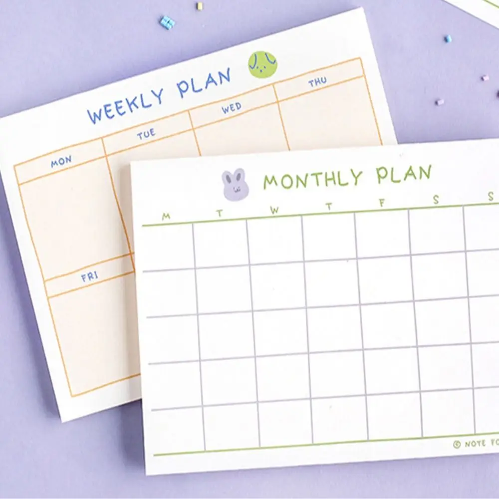 

Studing Planning To Do List Paper School Office Supplies Checklist Notepad Schedule Planner Timetable Notepad Schedule Memo Pad