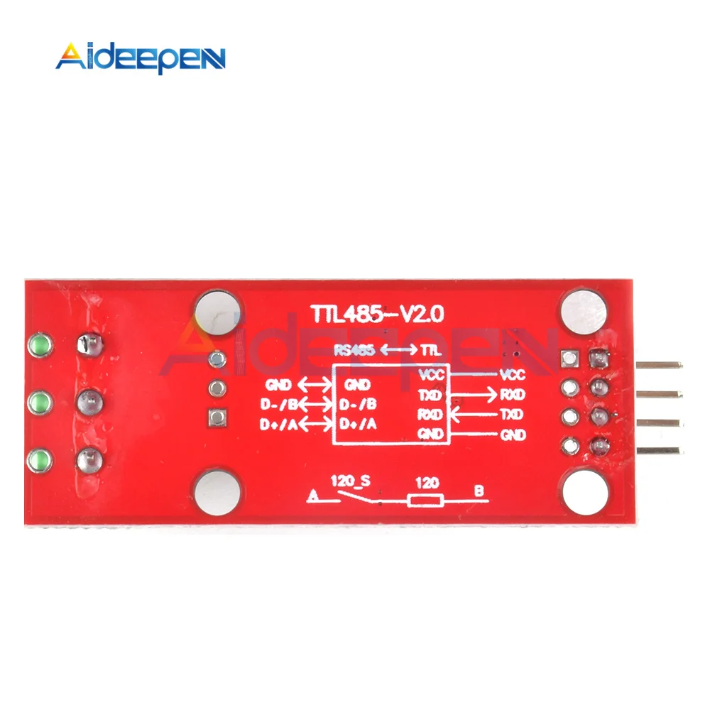 3.3-5V MCU TTL to RS485 Module 485 to Serial Port UART Level Switching Hardware Automatic Control Flow Direction Control Module