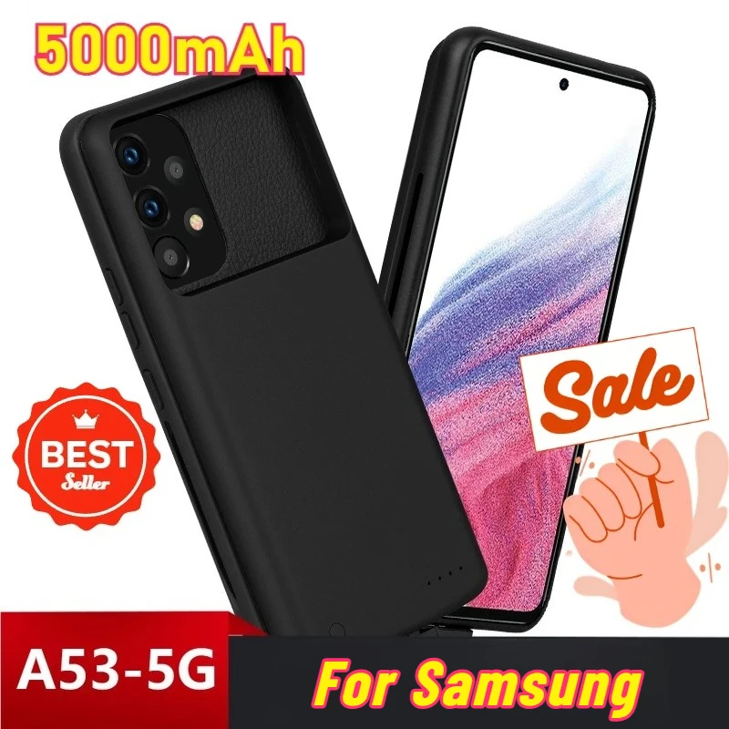 

5000mAh for Samsung A53 Back Clip Battery Mobile Power Bank