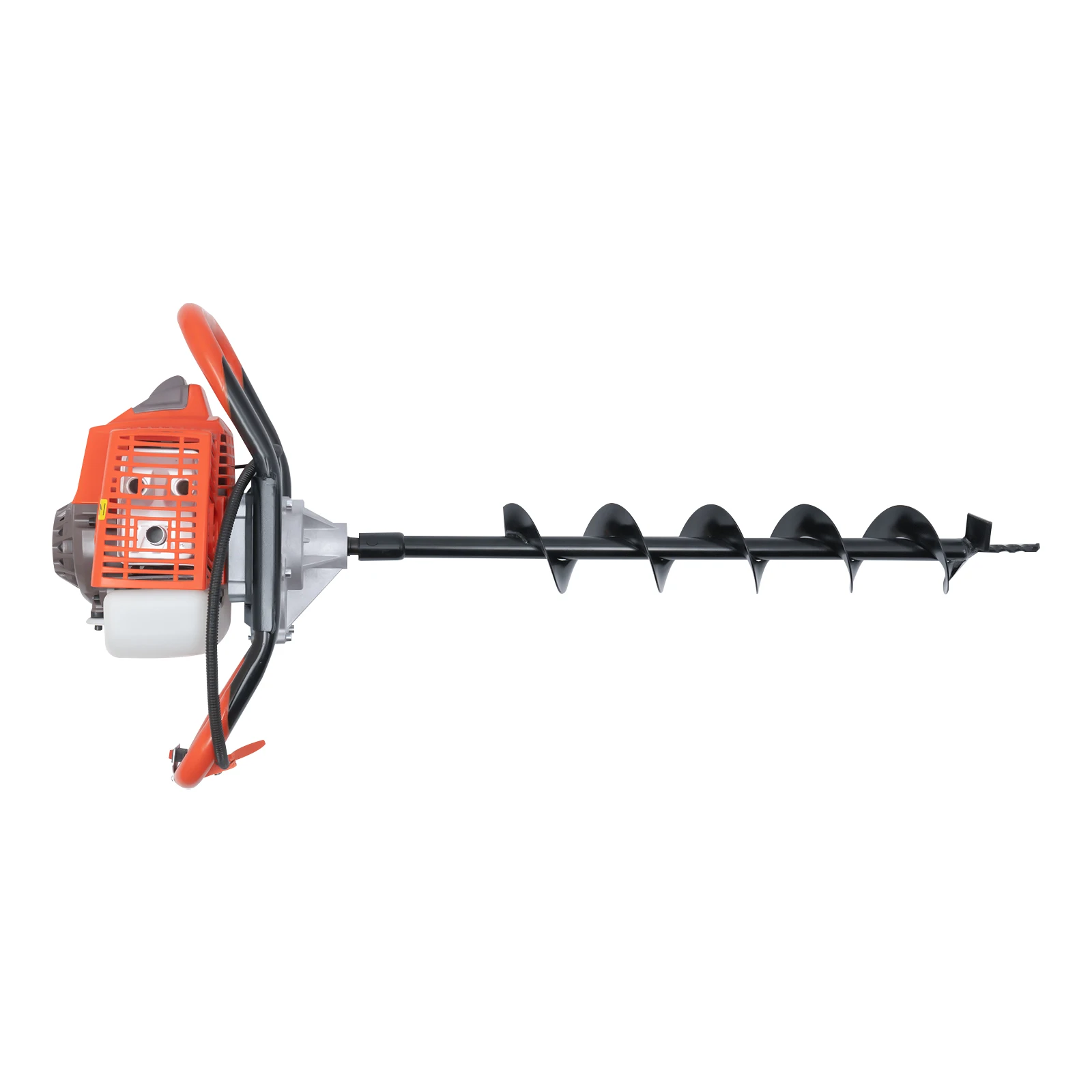 71CC Gas Powered Earth Auger Digging Machine Post Hole Digger Fence Ground 3x Drill Bits 4