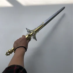 Knight Sword Etiquette Sword European Western PU Sword Stage 1:1 Performance Sui Hua Sword Plastic Toy Sword Arab Sword 80cm