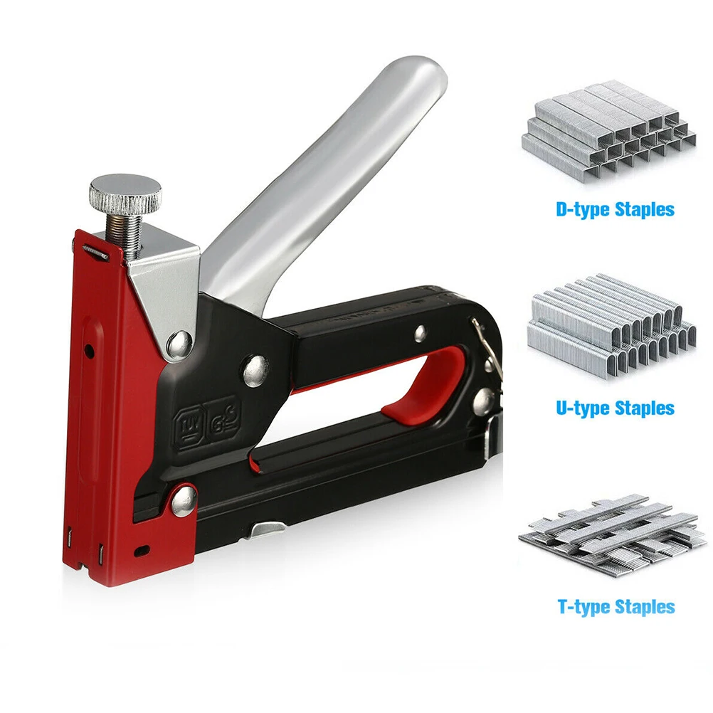 

Heavy Duty Nail Stapler Manual Painting Craft Tool Ergonomic Handle Durable Material Spring Mechanism Hand Tools