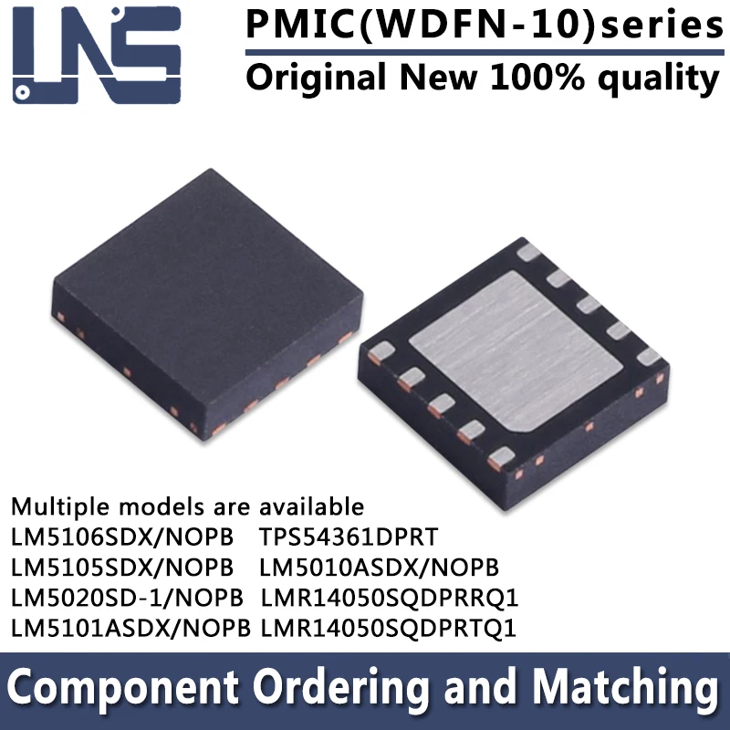 1PCS TPS54361DPRT LM5106SDX/NOPB LM5010ASDX/NOPB LM5020SD-1/NOPB LM5101ASDX/NOPB LMR14050SQDPRRQ1 LMR14050SQDPRTQ1 WDFN-10 PMIC