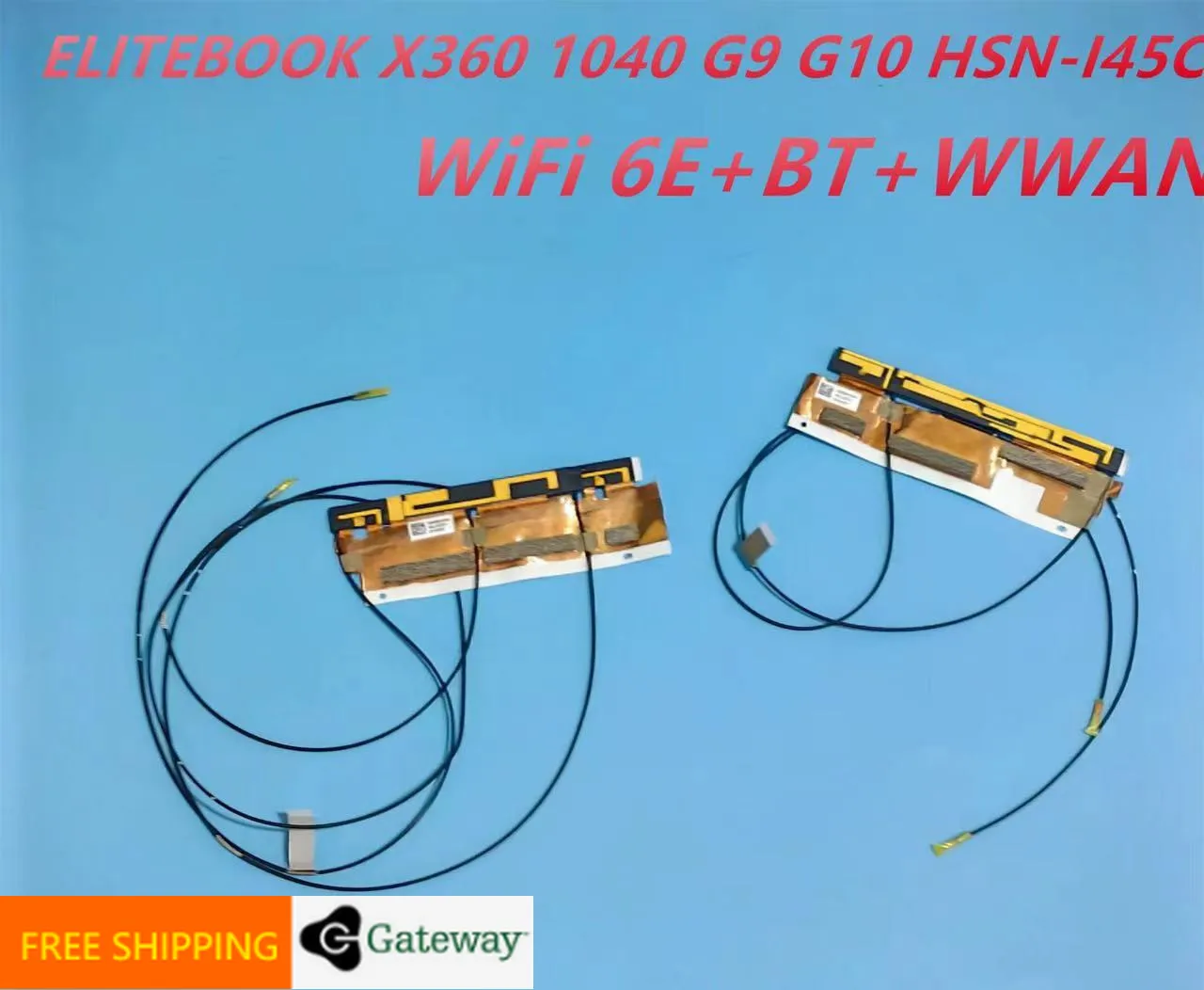 

Original for HP ELITEBOOK X360 1040 G9 G10 2in1 WiFi 6E+BT 5G ANTENNA