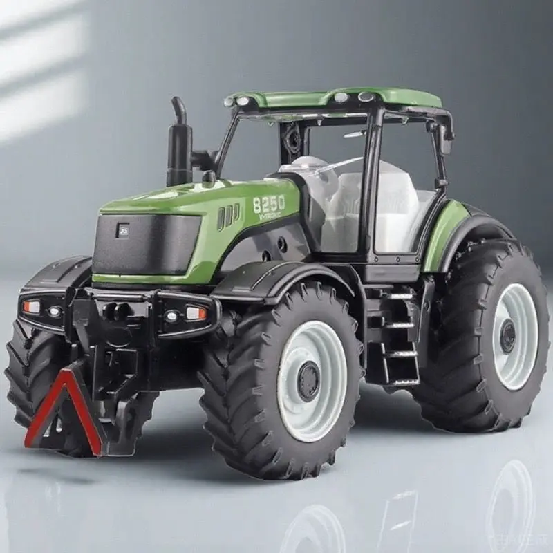 

1/30 модель трактора из сплава, литой под давлением металлический сельскохозяйственный инструмент, автомобиль, сельскохозяйственная машина, модель сельскохозяйственной техники со звуком, детская игрушка в подарок