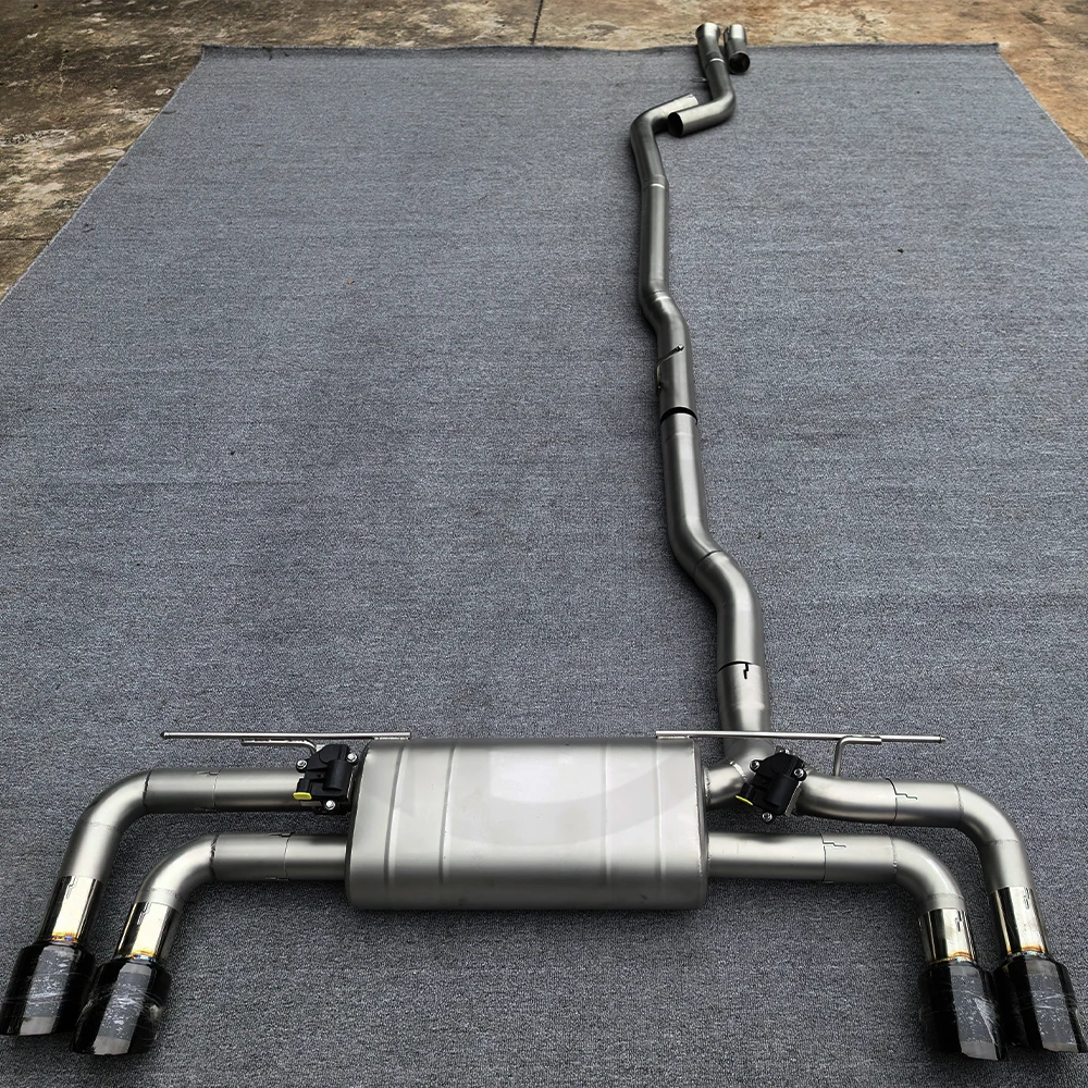 Valvetronic Exhaust Pipes for G30  530i 540i B58 Catback System Valved Muffler 304 Stainless Steel Carbon Fiber