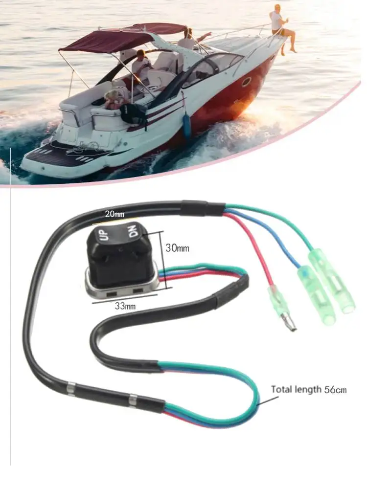 เรือ Trim Tilt Switch Assembly Kit สำหรับ Yamaha 4จังหวะรุ่น703-82563-02-00 703-82563-01-00เรือ Marine อุปกรณ์เสริม