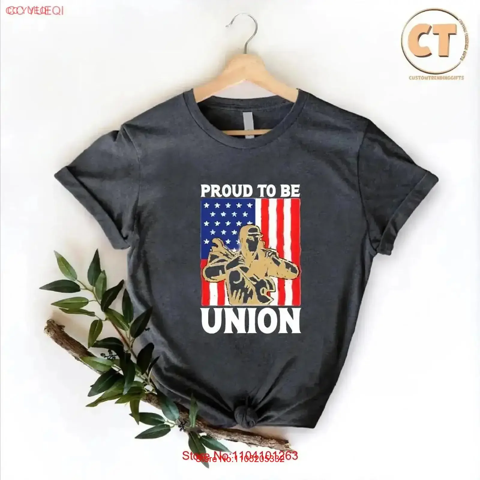 تي شيرت يوم العمل الوطني فخور بأن أكون عمال علم الاتحاد الأمريكي سعيد عتيق مغسول قليلاً ناعم وأنيق #1