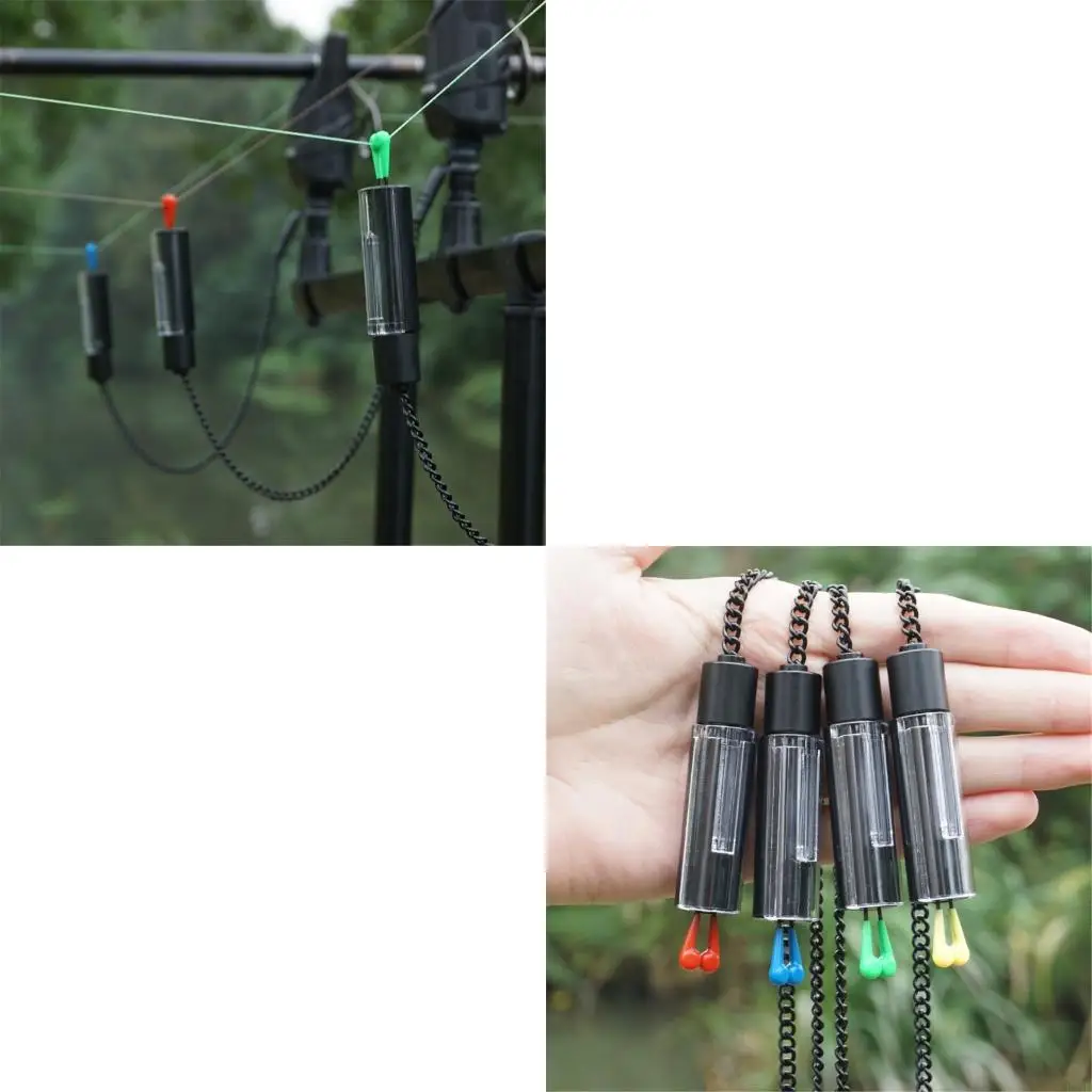 Bites Sensitive Alarm Swingers Bites Alarm Bobbins Hanger Fishing Tackle Accessory for Sensitive Tension Detection