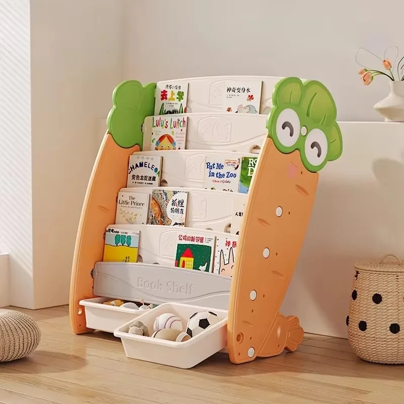 Book Shelves Bookshelf Children Bookshops Kids Toy Storage Baby Bookcase Child Library Children's Songmics Bookcases Room Shelf