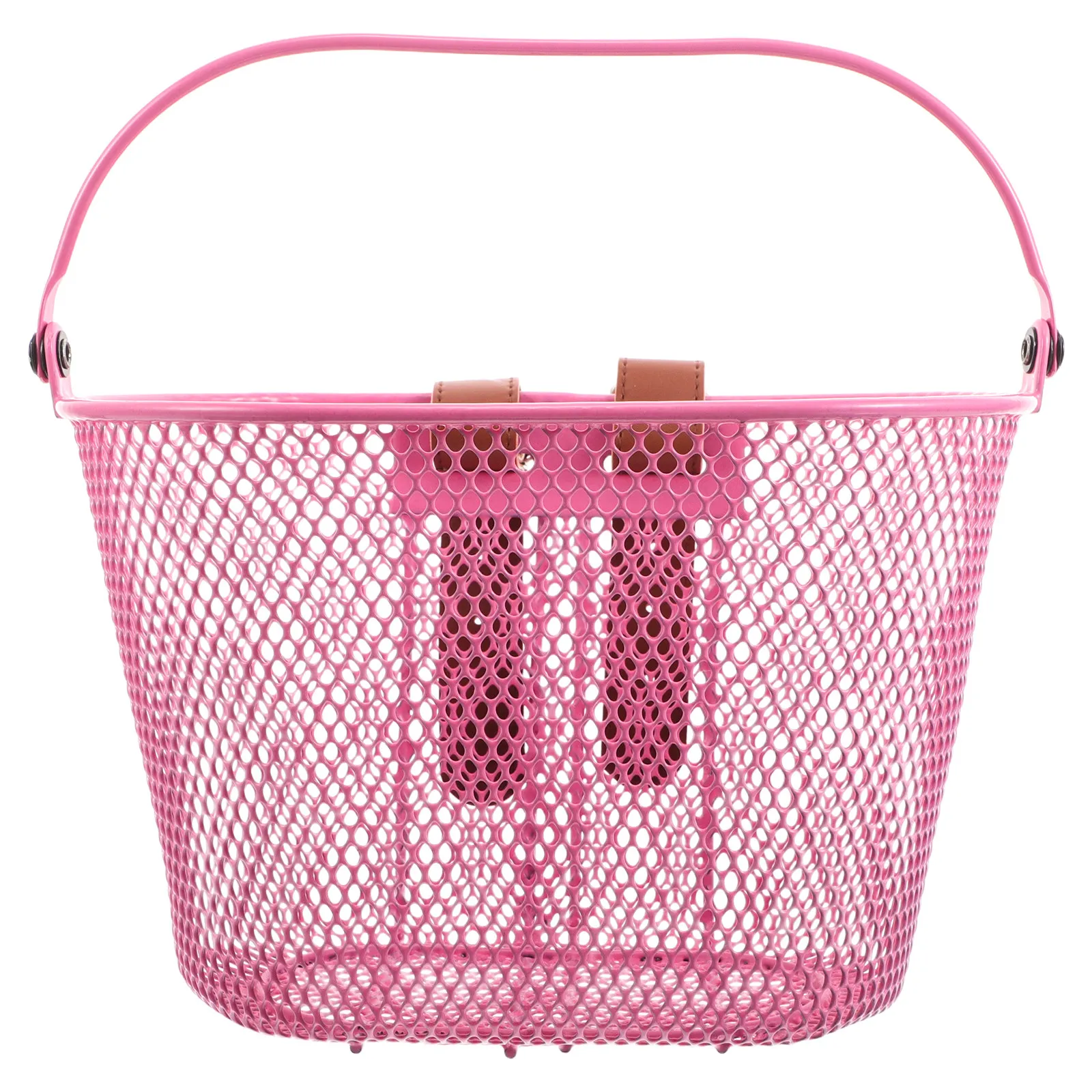 

Metal Iron Bike Basket Front Handlebar for Bikes and Scooters Durable Storage Organizer Bike Basket Front/rear