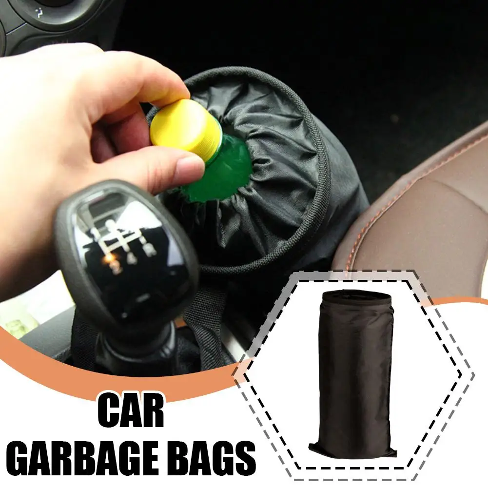 Car Storage Bags Back Trash Hanging Litter Bag Aste Storage Oxford Tools Garbage Rubbish Bins Car Cleaning Container C G5m1