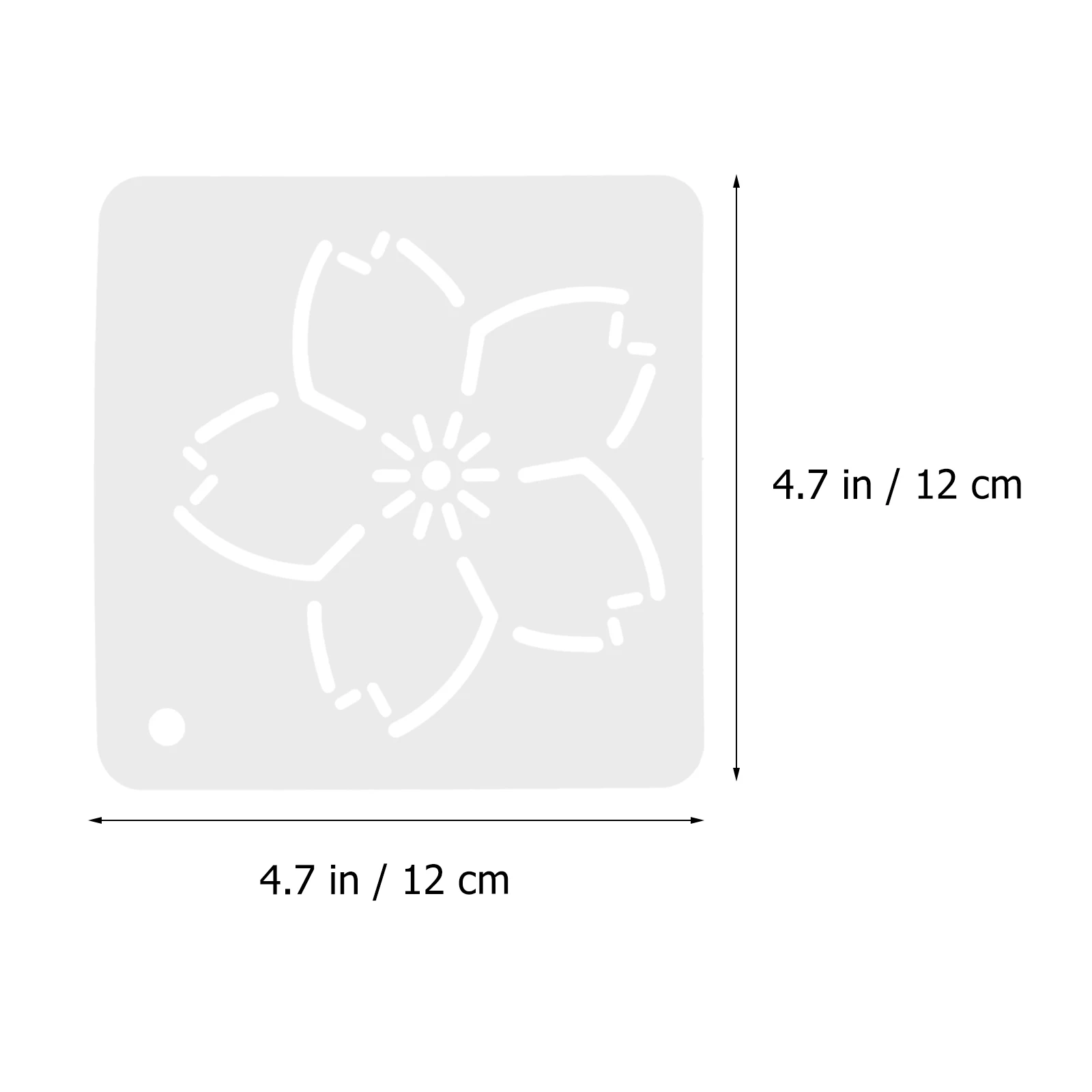 

6pcs Patchwork Tools Flower Quilting Press Template Design Stencils Sewing Quilting Embroidery Templates Handmade Craft Reusable