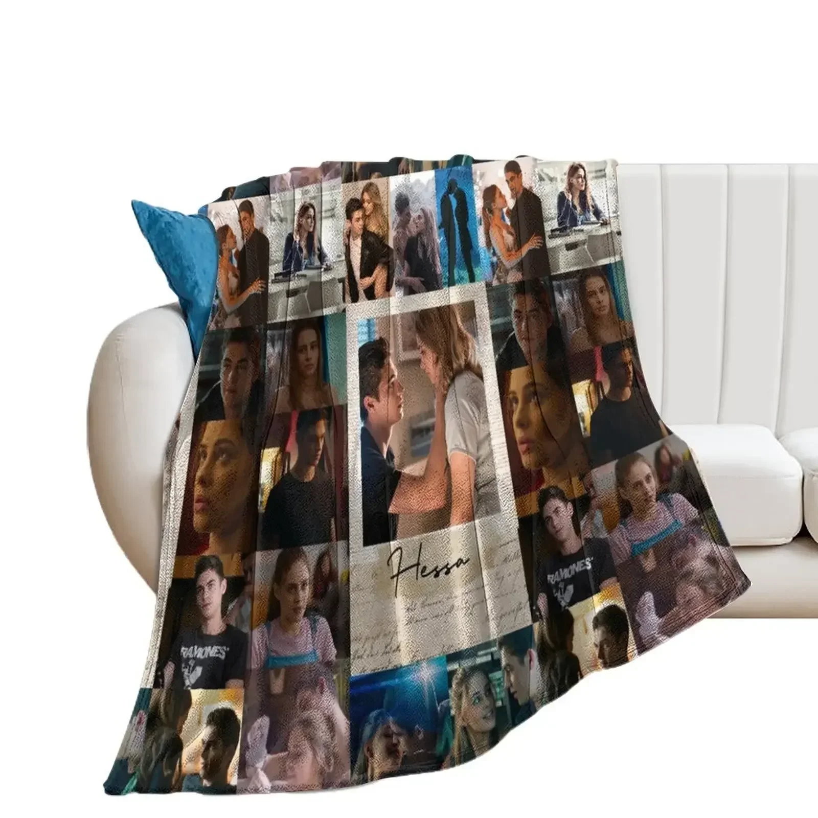 Hessa Collage Throw Blanket wednesday Weighted Blankets