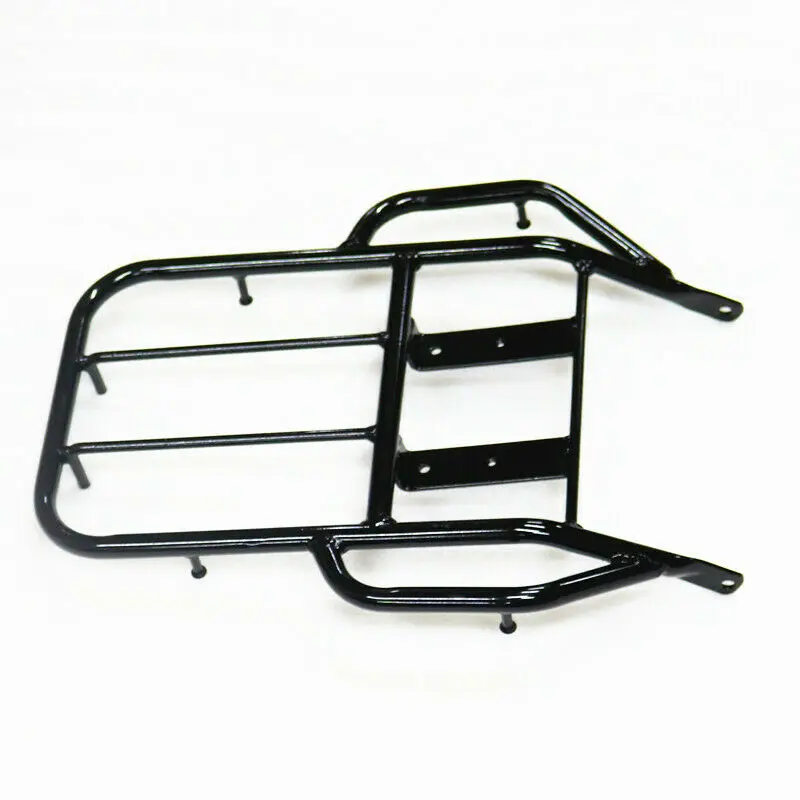 

Black Rear Tool Luggage Rack Back Bracket Carrier For Honda XR250 XR400 1996-04