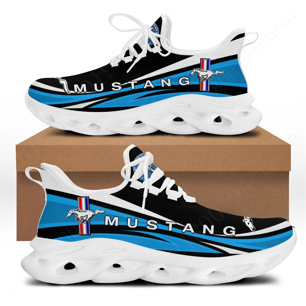 Mustang Men's Sneakers Big Size Comfortable Male Sneakers Casual Running Shoes Lightweight Unisex Tennis Sports Shoes For Men