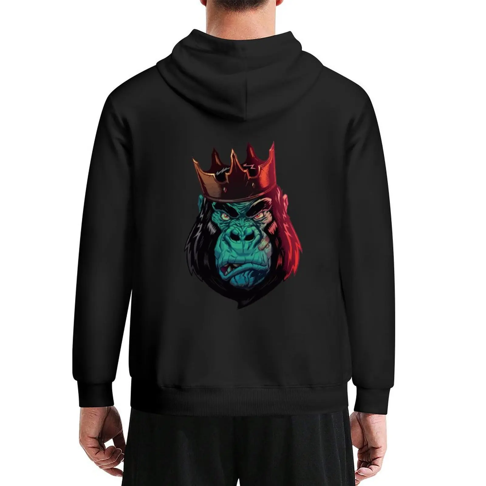 

king kong Hoodie blouse aesthetic clothing autumn clothes clothes for men men's hoodies