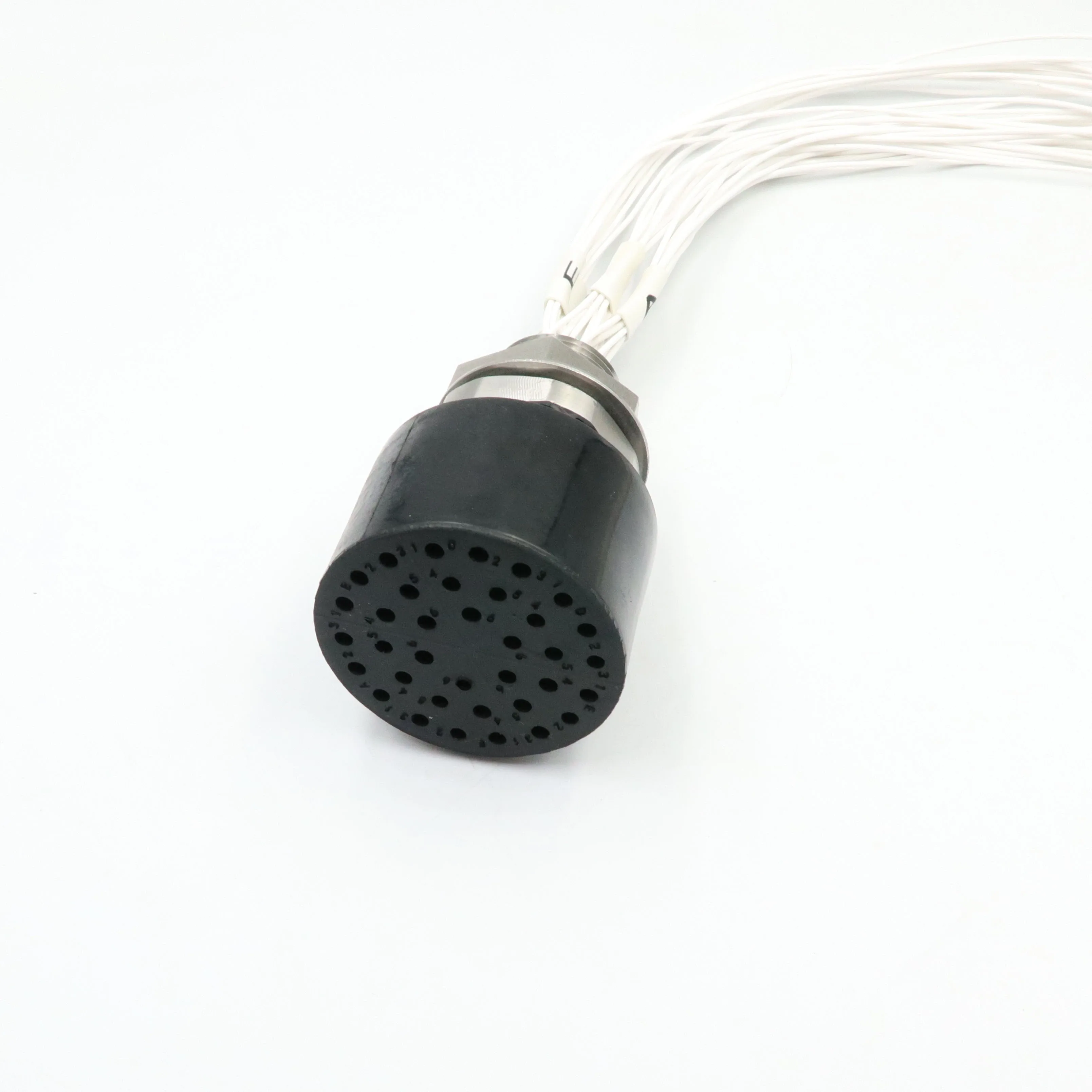 Good Underwater Pluggable Connector, 36-pin Through-cabin Socket, Cable Plug Divided Into 6 Halves