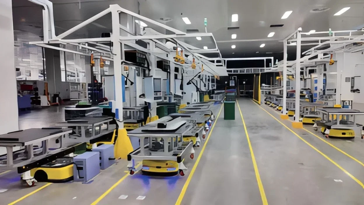 Intelligent Delivery AMR Warehouse Automatic Charging Load Chassis Automated Guided Vehicle Autonomous Mobile Robot