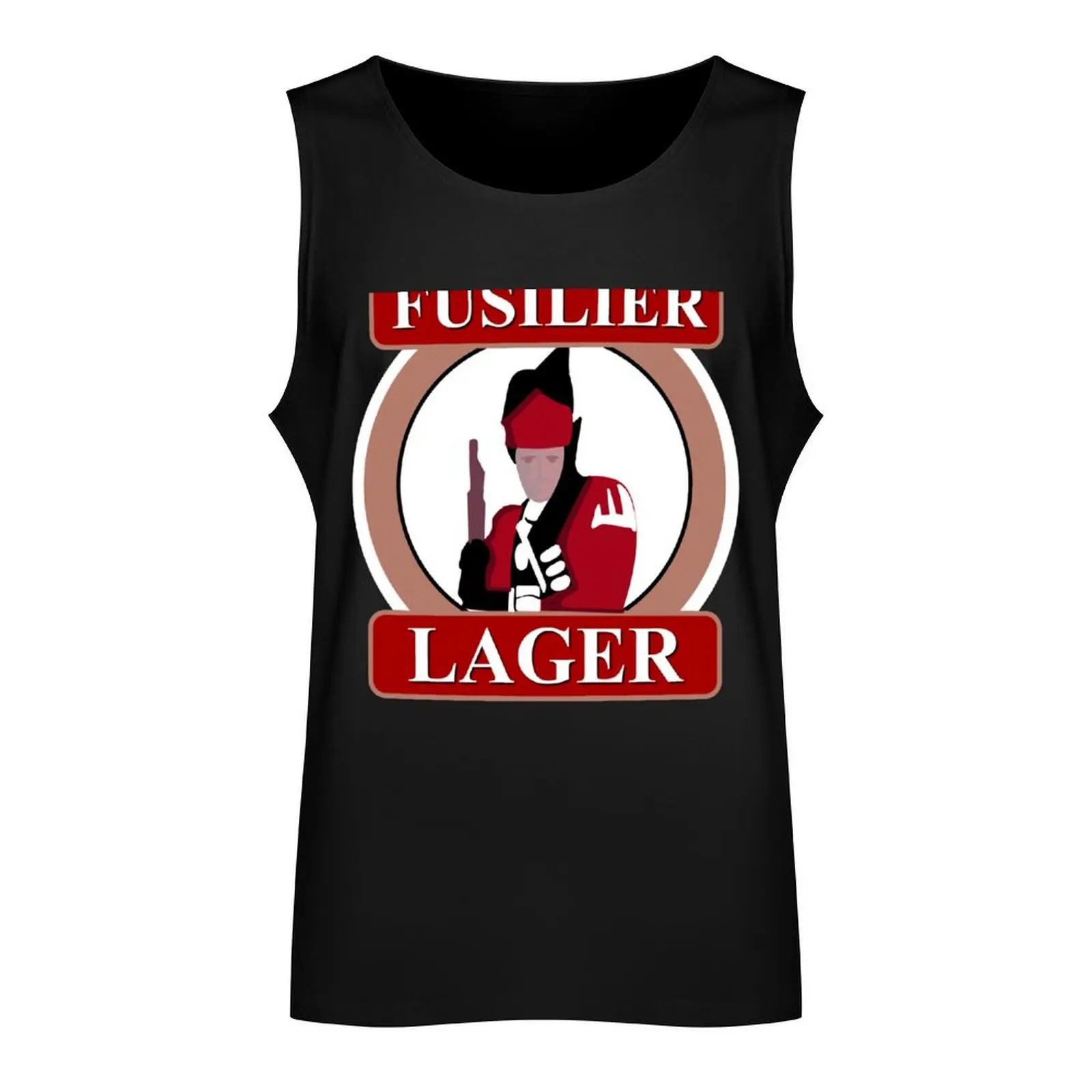 Fusilier Lager Tank Top T-shirt for fitness sleeveless tshirts for men bodybuilding t shirt