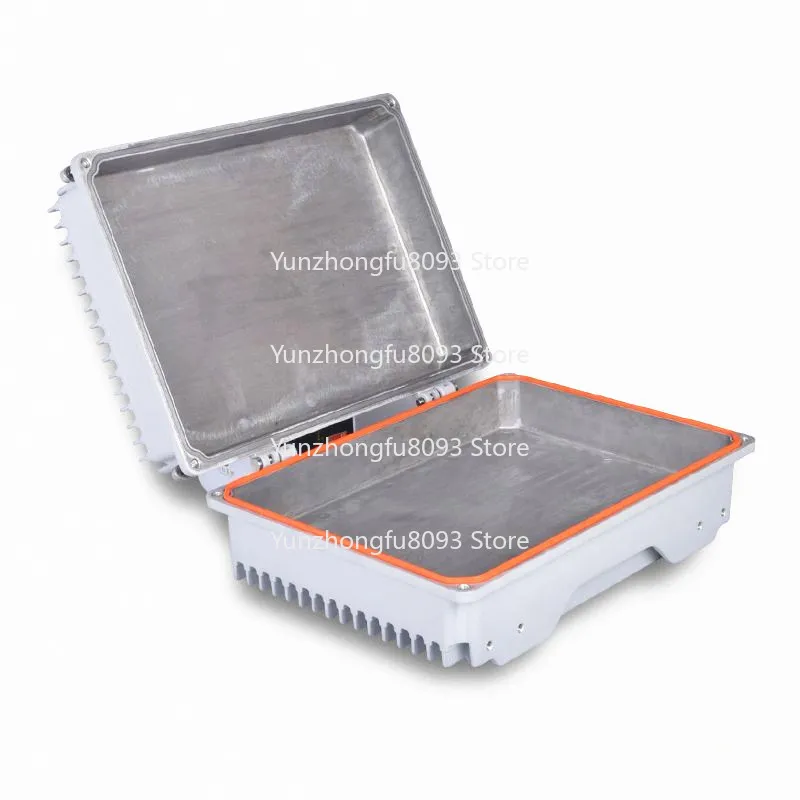 300*210*80  Aluminum Alloy Heat Dissipation Waterproof Shell, Die-casting Communication Chassis Shell
