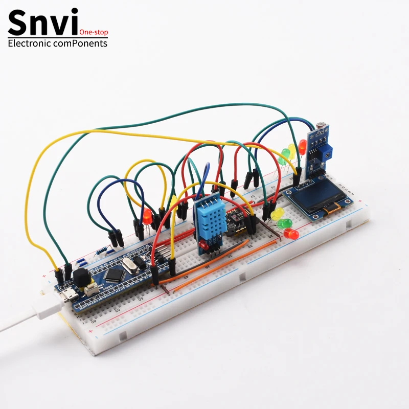 Snvi MB-102 SYB-170 płytka prototypowa 400 830 punktów bez lutowania PCB płytka prototypowa Test rozwoju linii Dupont DIY dla laboratorium arduino