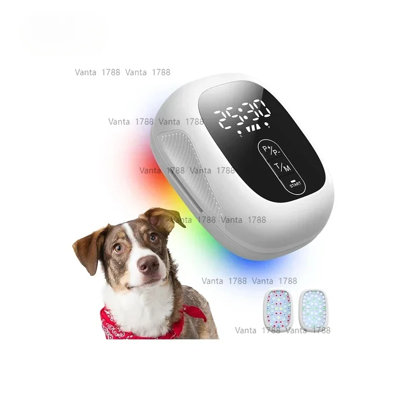Dispositivo de luz para mascotas portátil con terapia infrarroja para perros: producto de terapia de luz para perros con tratamiento profundo y superficial