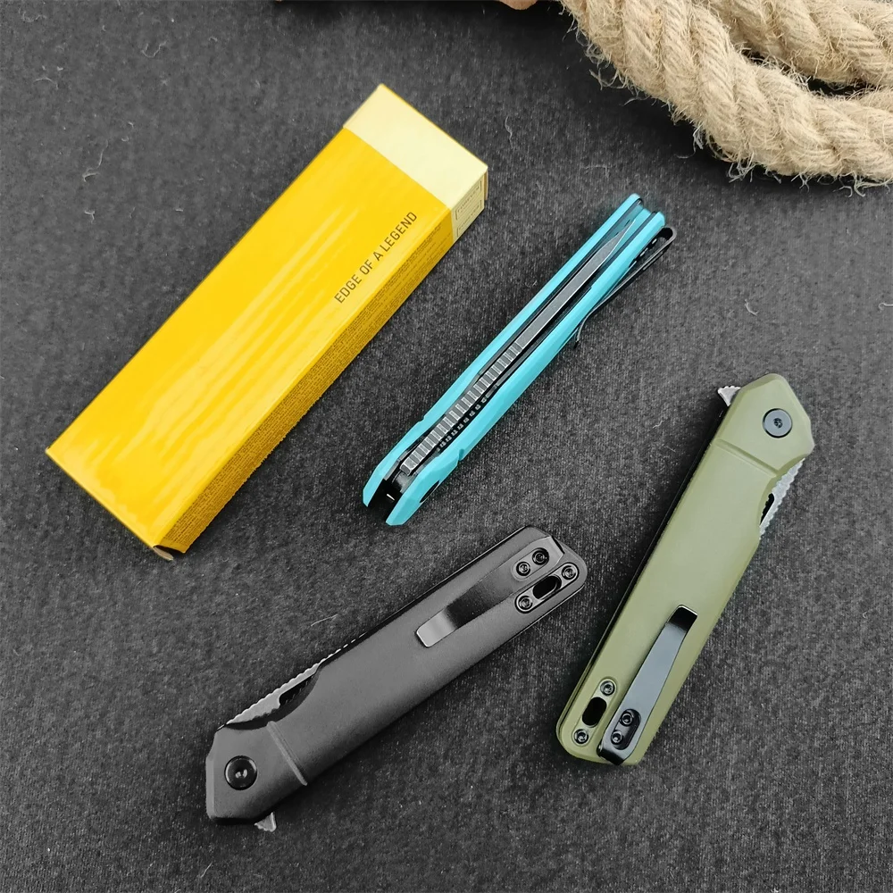 NEW BK 239 Folding Pocket Knife for Men High Hardness 8Cr13Mov Blade Nylon Fiber Handle Outdoor Knives for Camping and Fishing